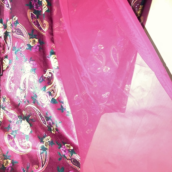 Vintage Victoria's Secret Floral Robe - Picture 5 of 8